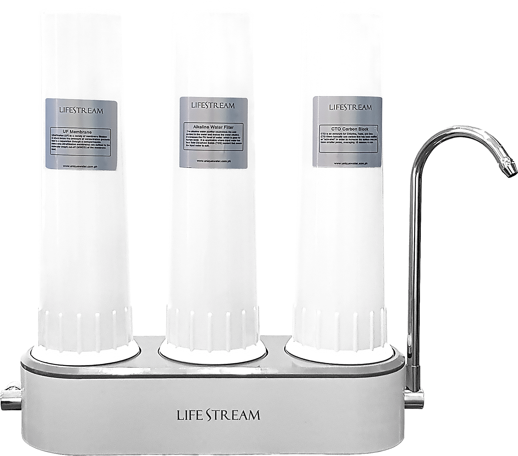 3 Stage Water Filter Purifier