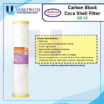 Coco Shell BB 20 Hydrosep unique