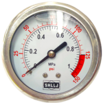 Oil Type Pressure Gauge - 150 PSI