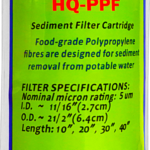 (Slim 10 inches) Sediment Filter(1)
