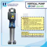 Vertical Pump CDMF 3.0 HP Unique
